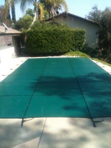 Safety Pool Covers come in green